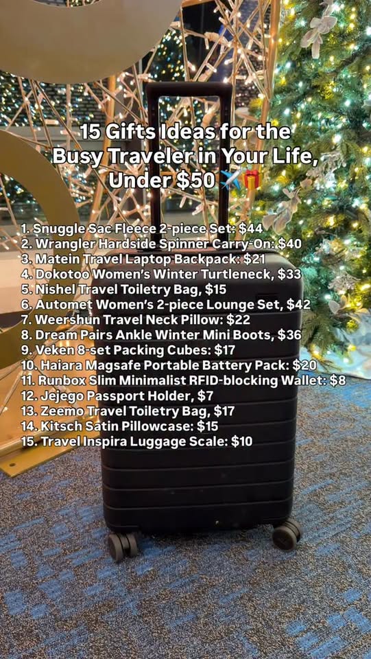 We put together a list of envy-inducing gift ideas—including luggage, travel acc...