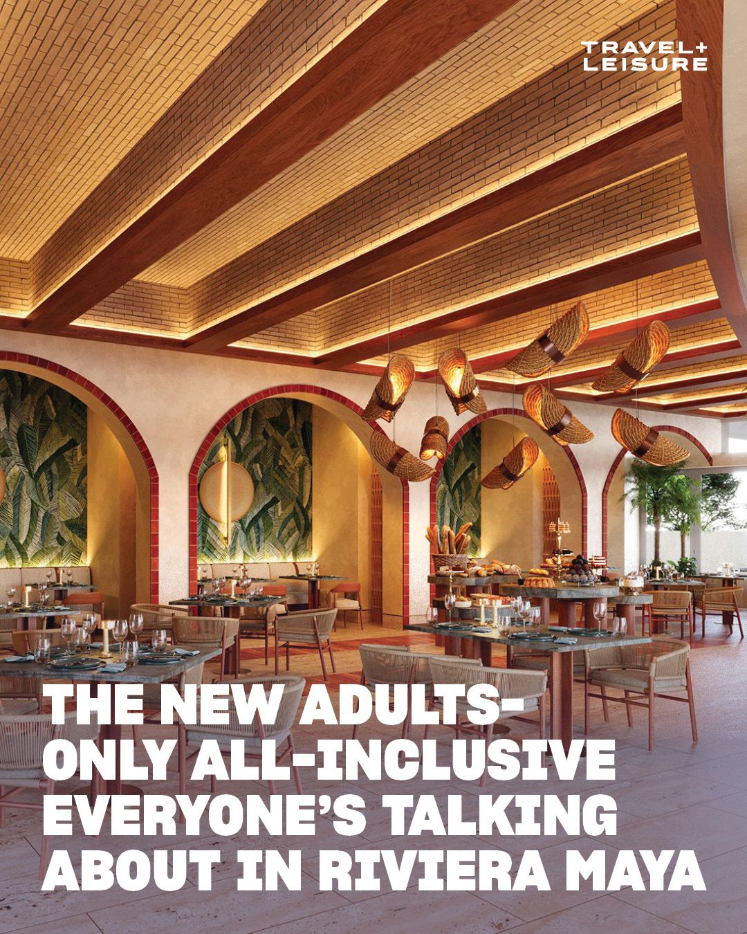 And it has oceanfront suites, cooking classes, and three pools.  See the link be...