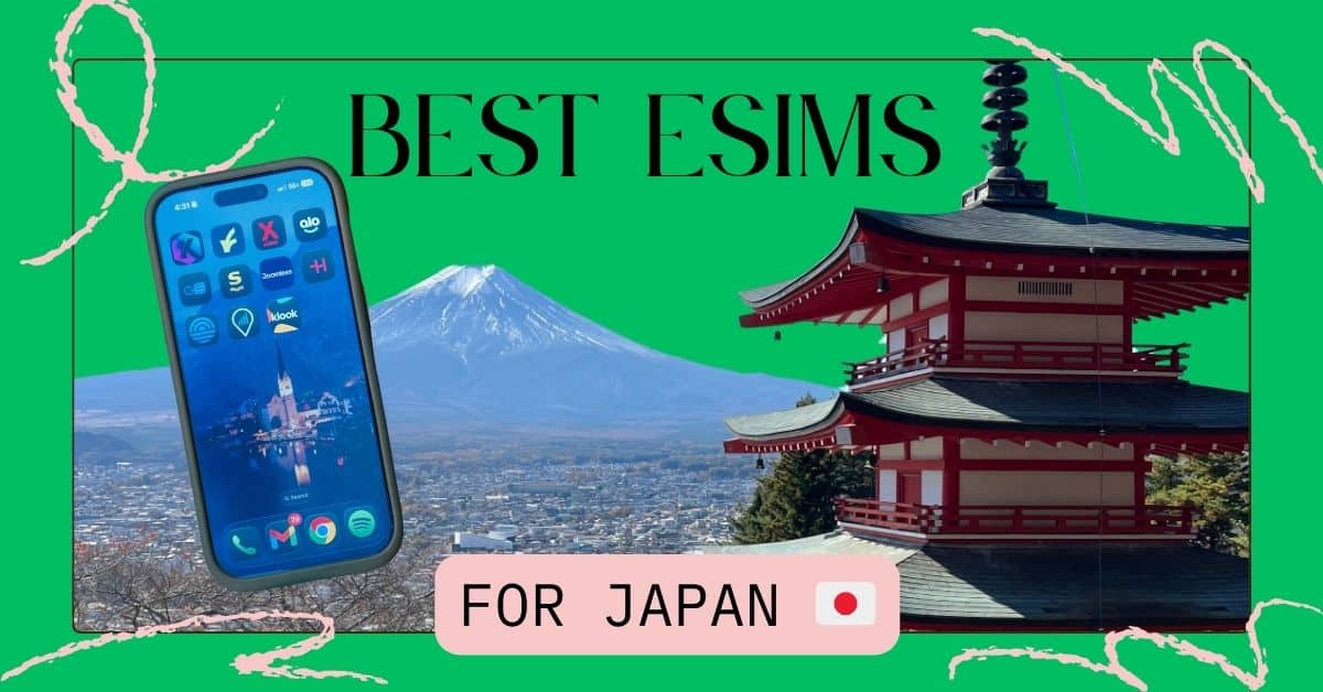 Best eSIM For Japan Travel - Our Top Picks and Coupon Codes