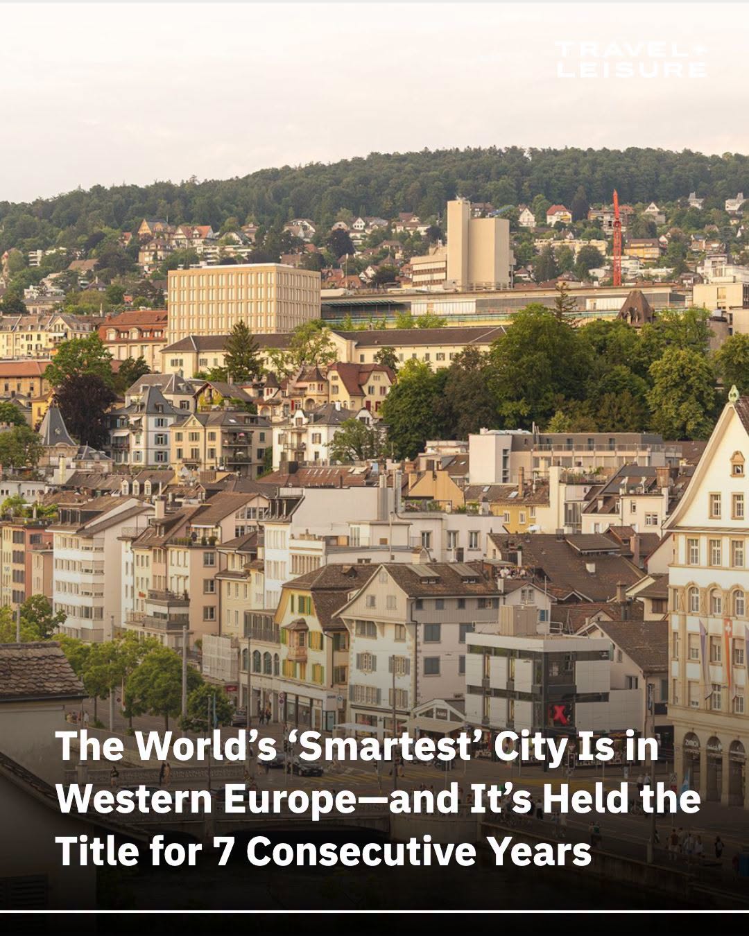 This European hub topped a ranking of 148 cities. Learn more at the link in the ...