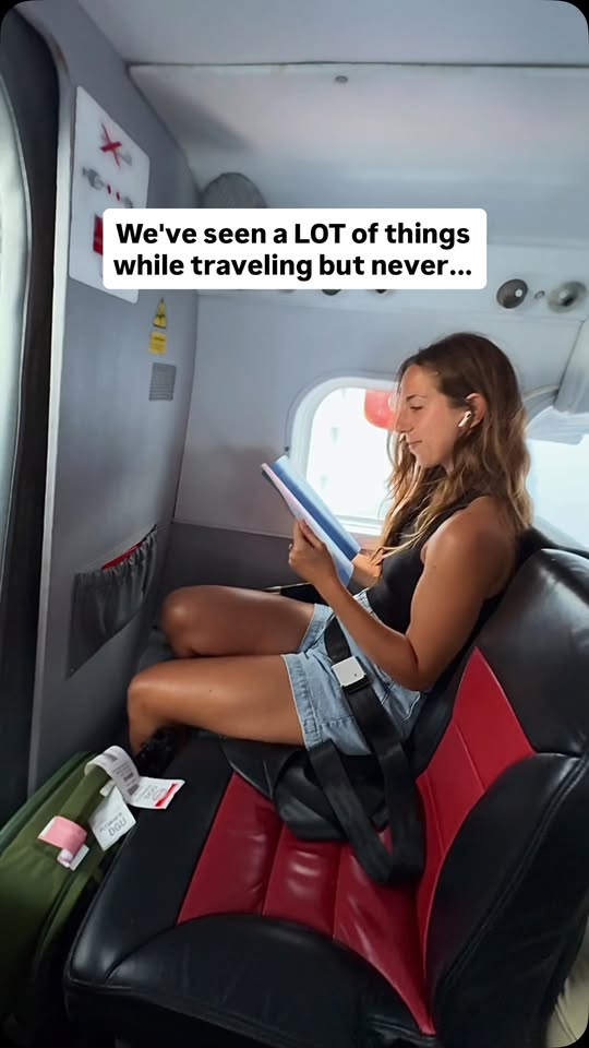 Well, better the pilot than my seatmate!  Kaylee Reid & Jake Reid, T+L contribut...