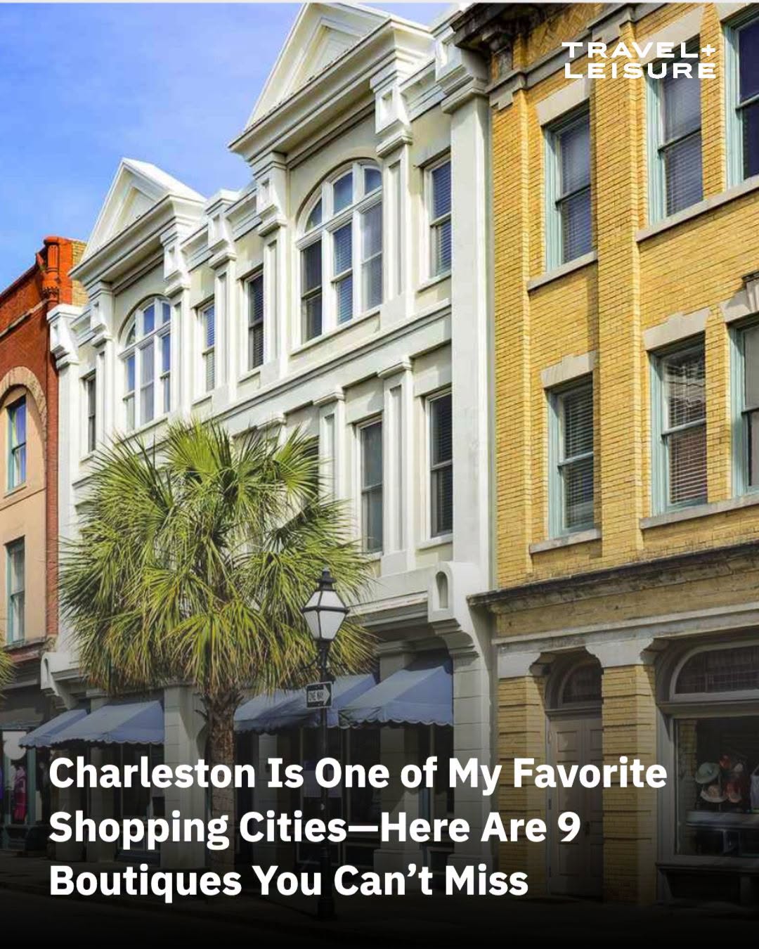 The shopping in Charleston is unmatched. Learn more at the link in the comments ...