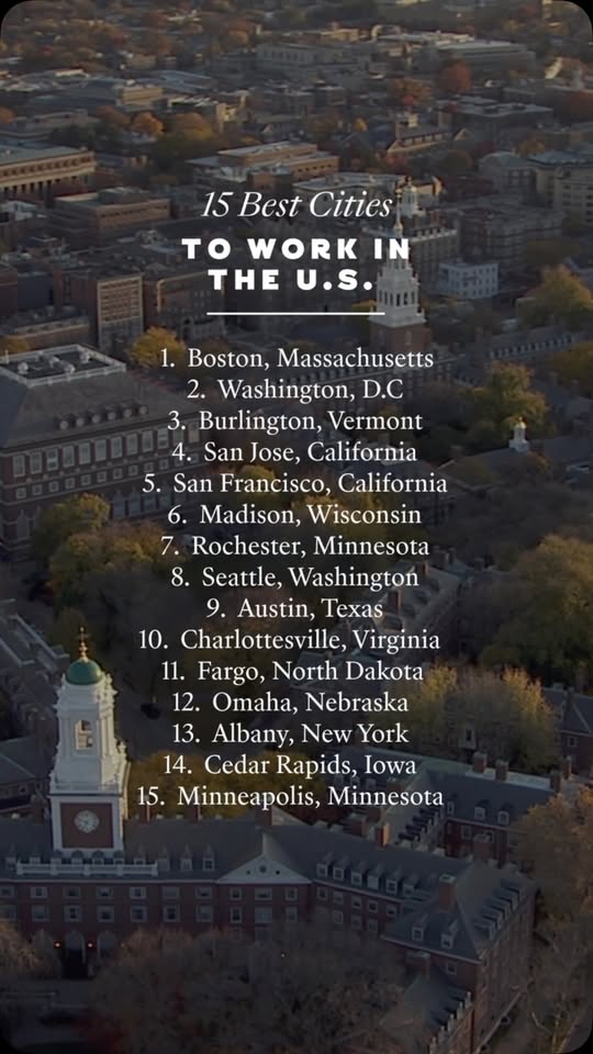 Looking for a balance of job opportunities, compensation, career mobility, and l...