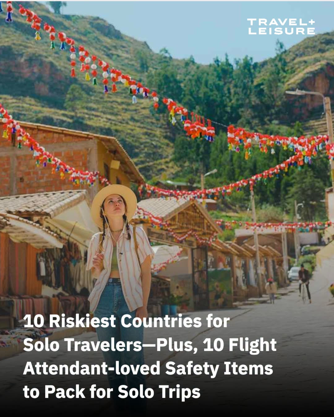 These items can help you stay safe while traveling solo—no matter the destinatio...